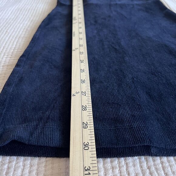 Forever 21 Dress Womens Small Black Corduroy Sheath Bodycon Velvet Back Strappy - Picture 10 of 12